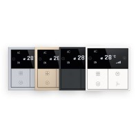 پنل ترموستاتیک OLED سری Tile تحت Buspro مدل HDL-MPL6B/TILE.48